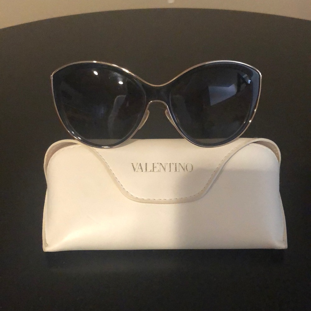 Valentino black & gold sunglasses